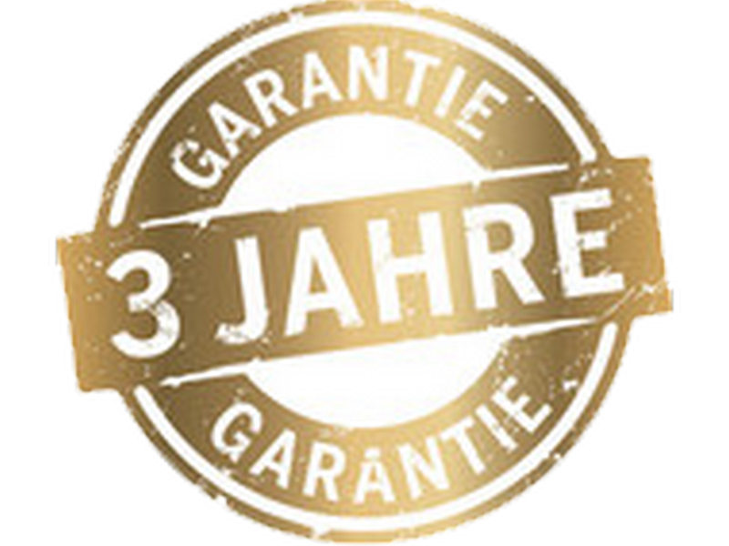 Gütesiegel 3 Jahre Garantie